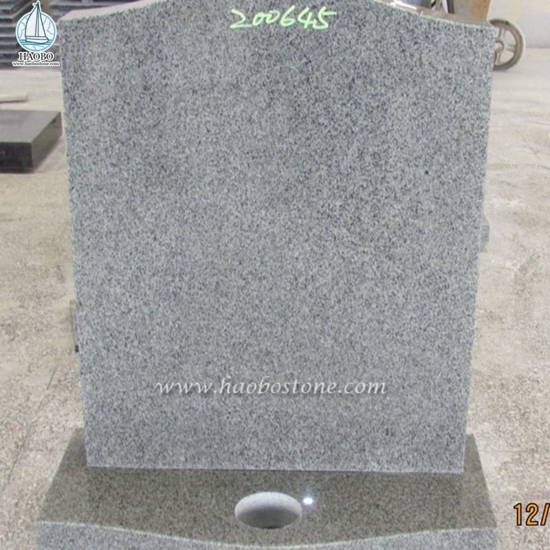 Pietra tombale in granito naturale Kuru Grey Serp Top
