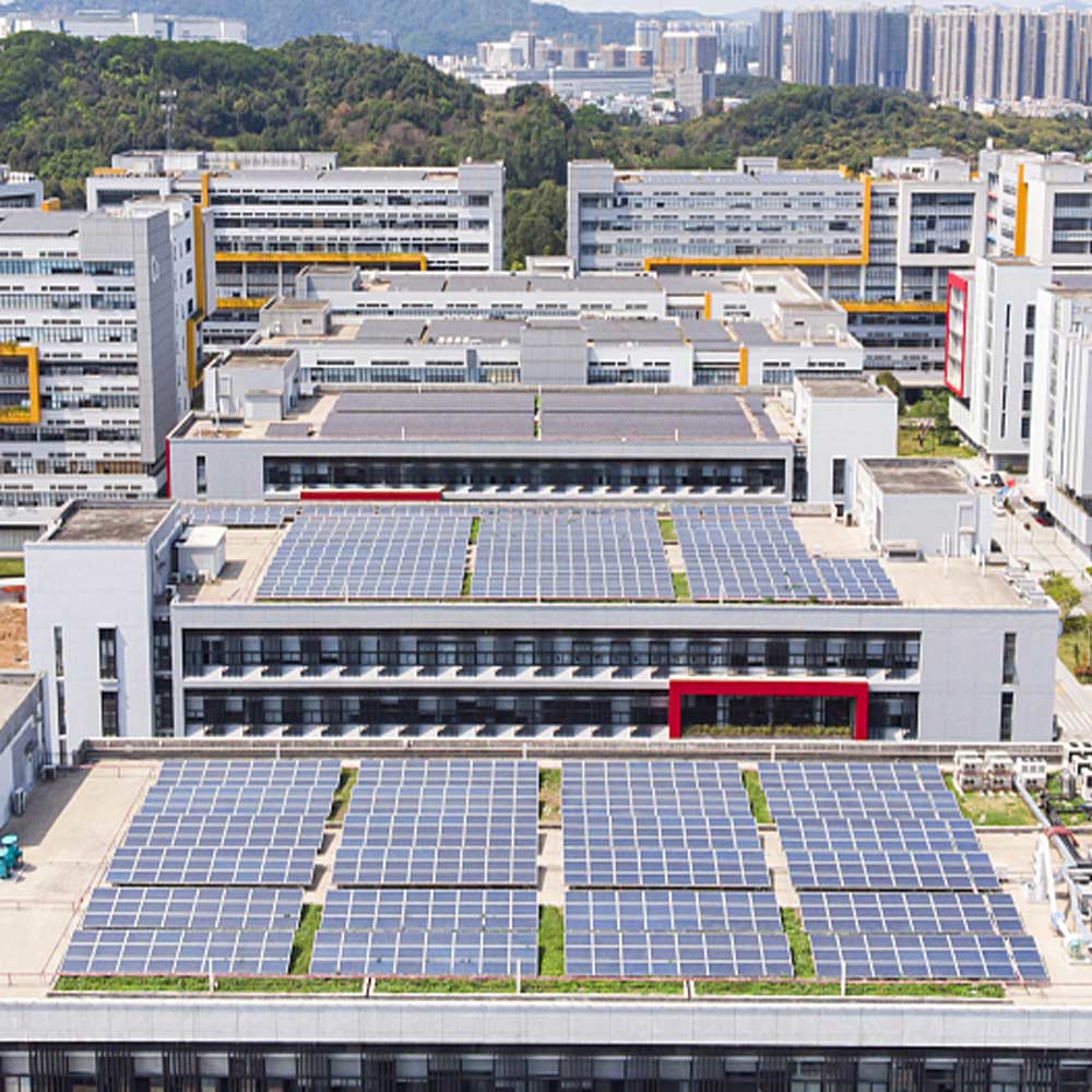 Industria Sistema di accumulo di energia solare per la produzione di energia
