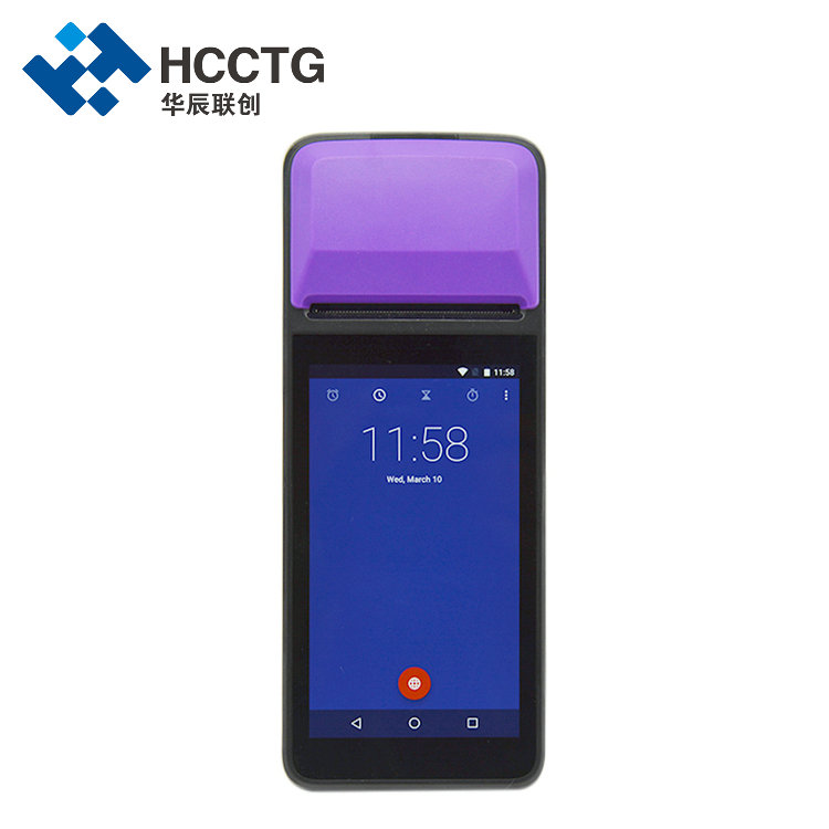 3G Smart Handheld POS Display touch da 5 pollici Macchina per pagamenti senza contatto con stampante R330C
