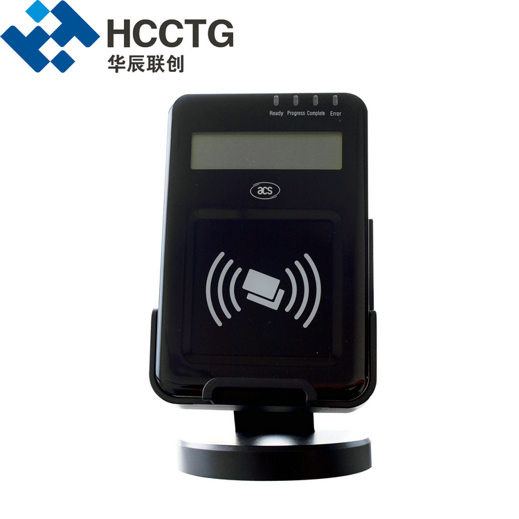Lettore NFC per Smart Card USB Visual Vantage con display LCD
