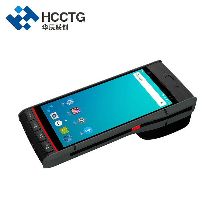 PDA palmare con terminale dati wireless Android 9 con scanner di codici a barre della stampante
