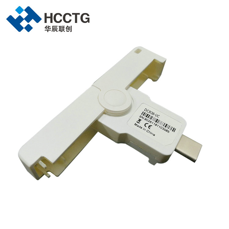 Connettore USB tipo C reversibile Lettore di smart card a contatto DCR38-UC
