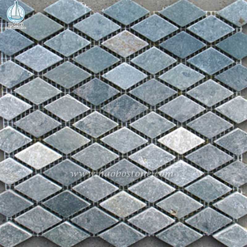 Mattonelle di mosaico di pietra di prezzo di fabbrica per la decorazione domestica
