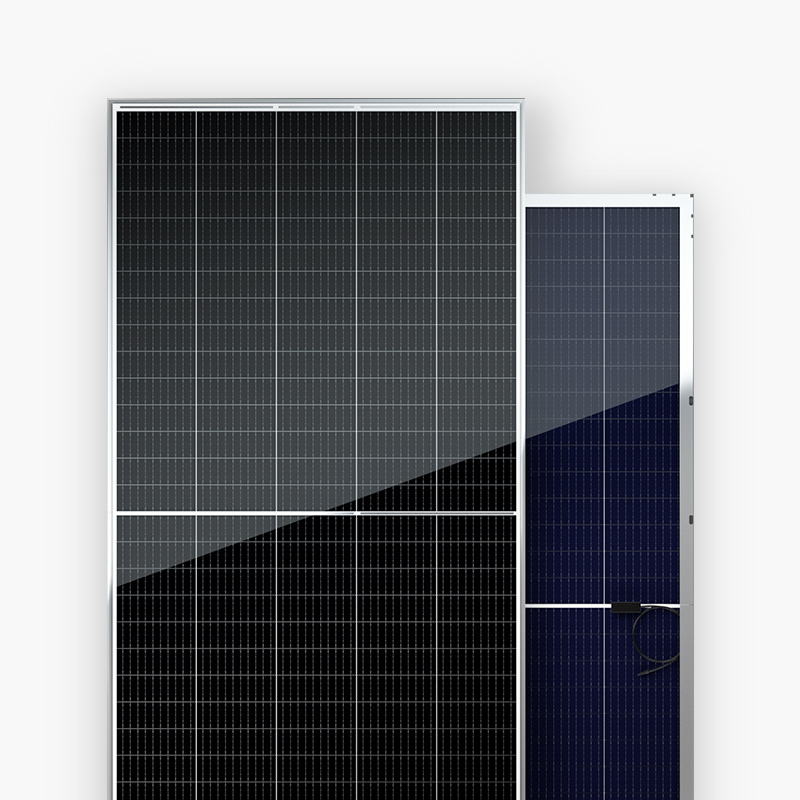 Pannello solare fotovoltaico PERC mono doppio vetro bifacciale PERC commerciale 500w
