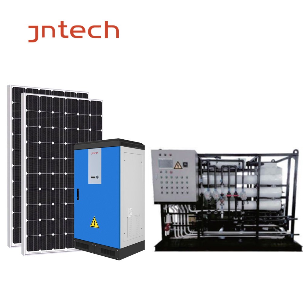 Sistema di trattamento dell'acqua solare JNTECH pulizia dell'acqua salmastra Depurazione dell'acqua del rubinetto
