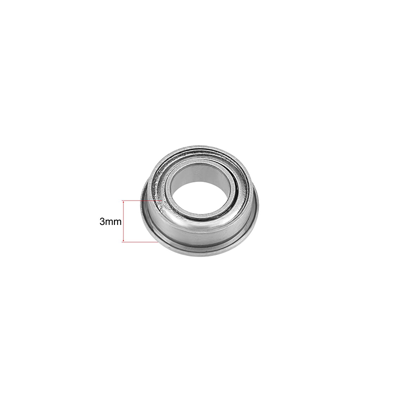 Cuscinetti a sfere con flangia in acciaio MF95ZZ Sostituzione di precisione in miniatura
