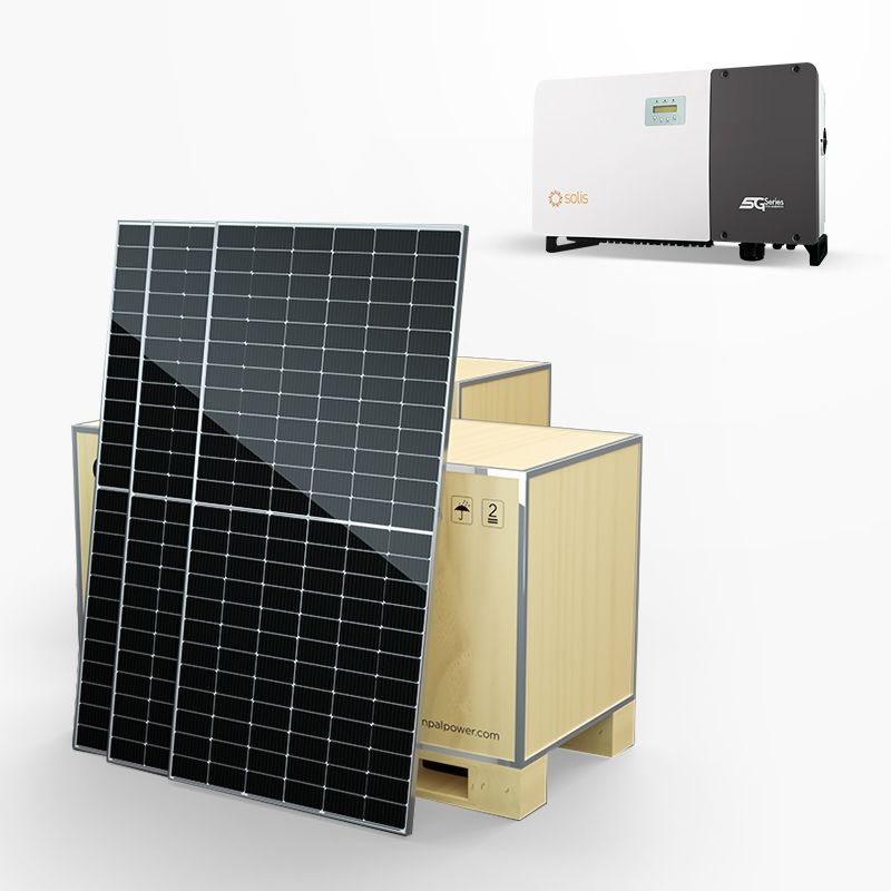 Commerciale su griglia solare fotovoltaico kit di energia del sistema
