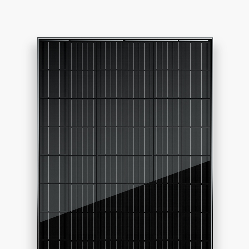 Modulo solare monofacciale a celle fotovoltaiche con cornice nera da 315-330 W
