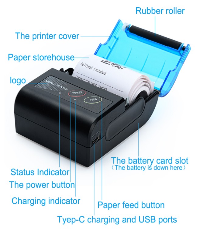 Stampante termica bluetooth YCP-586