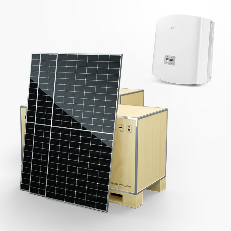 Kit per sistema di energia solare fotovoltaico Ongrid per uso commerciale
