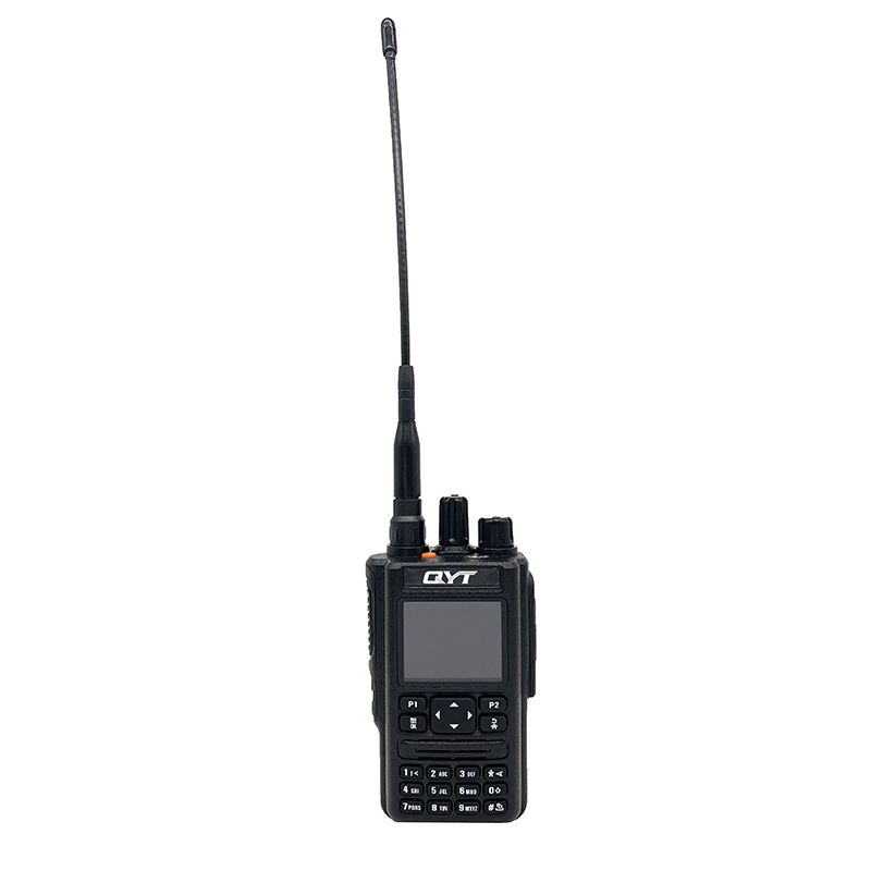 Walkie-talkie UHF QYT GPS analogico a piena frequenza KT-9R con schermo a colori
