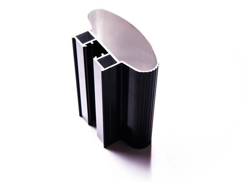 Profili in alluminio anodizzato nero anodizzato colore
