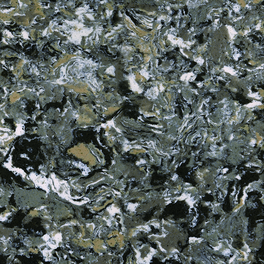 RSC6307 Pietra di quarzo grigio colorato
