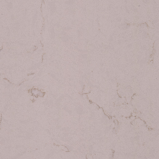 Costruzione tavolo da cucina in lastre di quarzo stratificato tipo marmo di Carrara più venduto di colore rosa - OP6104
