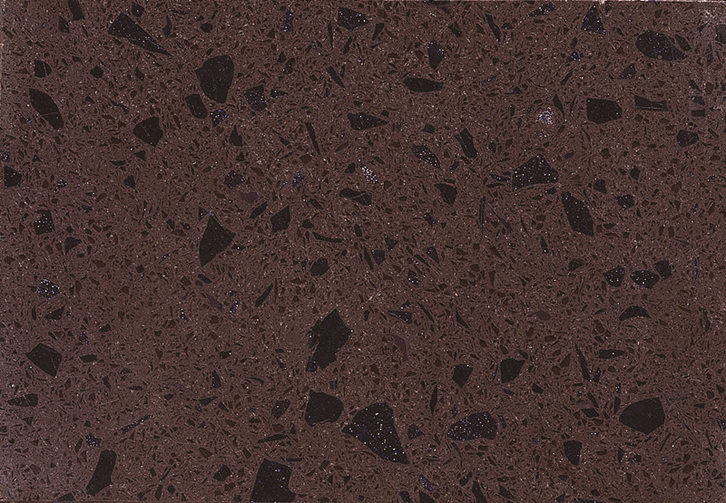 RSC7013 quarzo marrone scuro artificiale per piano di lavoro
