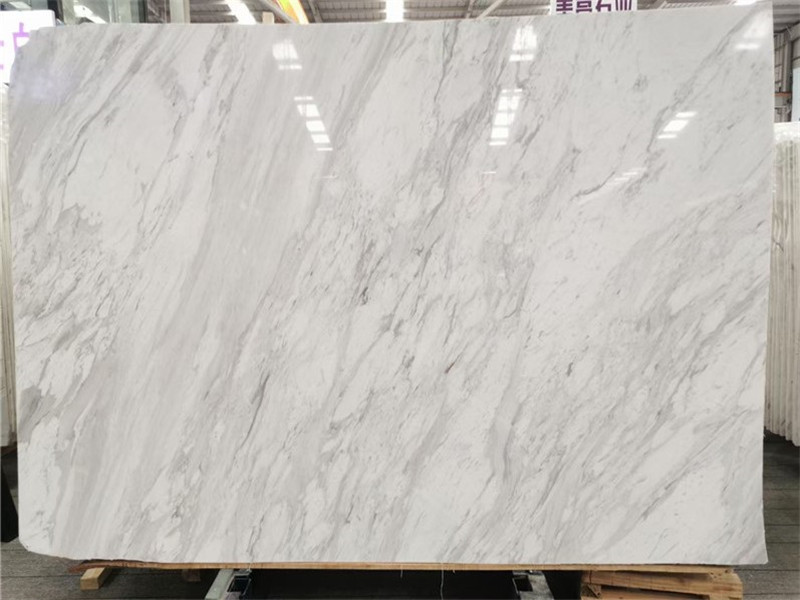 Prezzo di fabbrica Lastra di marmo Volakas bianca in marmo Volakas
