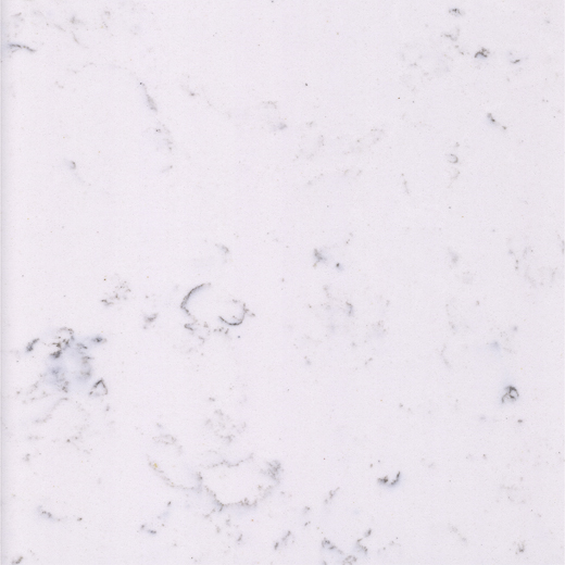 OP6304 Piano in pietra composita di quarzo bianco Carrara Tiny Grain

