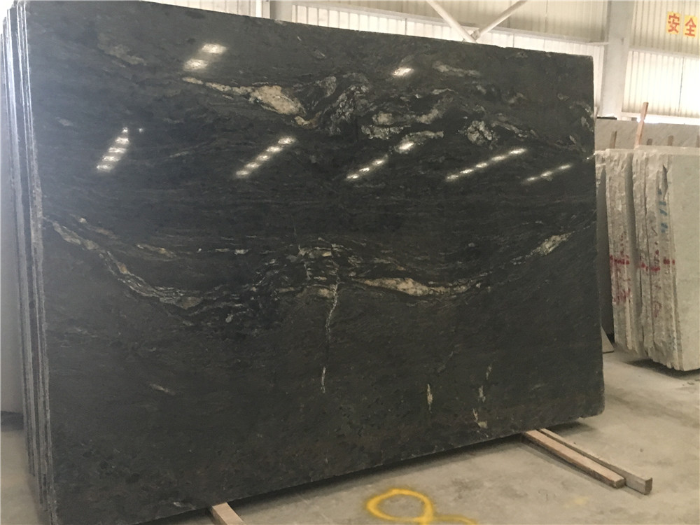 Granito Black Titanium per piano di lavoro
