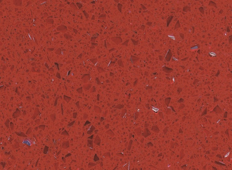 Lastre in pietra di quarzo rosso cristallo RSC1801
