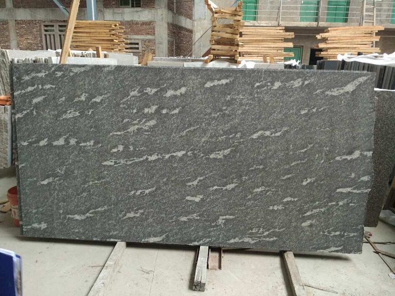 Lastre di granito grigio neve dimensioni personalizzate granito grigio
