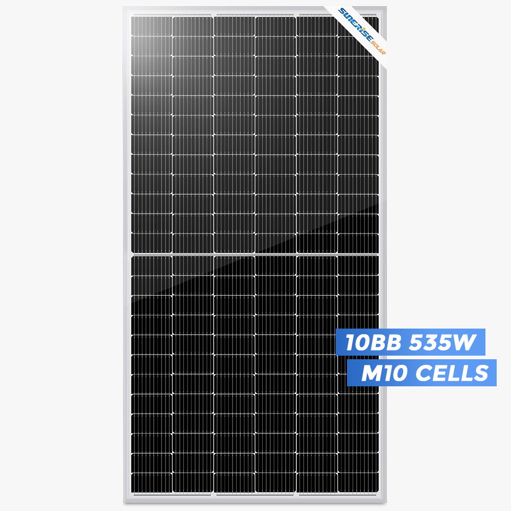 182 Pannello solare mono 10BB da 535 watt con prezzo di fabbrica
