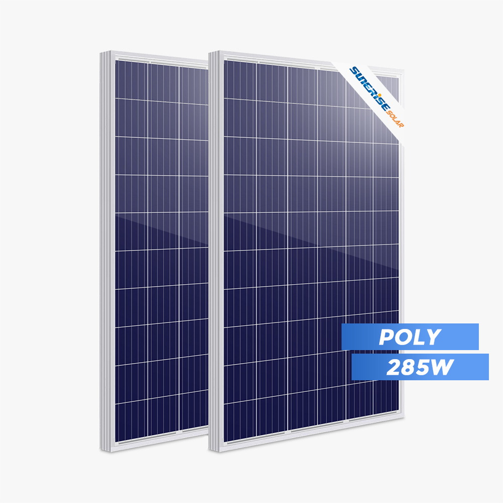 Prezzo del pannello solare policristallino da 285 Watt ad alta efficienza
