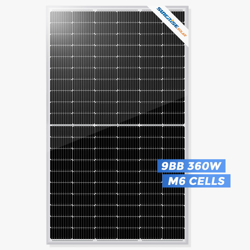 Prezzo del pannello solare mono da 360 Watt ad alta efficienza da 120 celle
