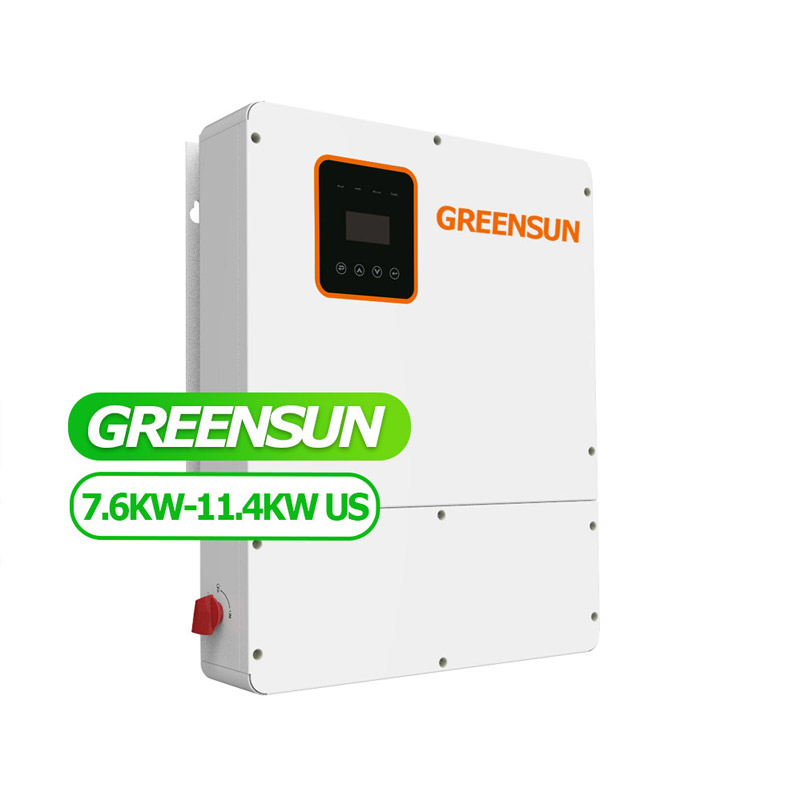 Inverter di accumulo residenziale standard USA 7.6KW 9KW 10KW 11.4KW ad alta tensione della batteria con UL
