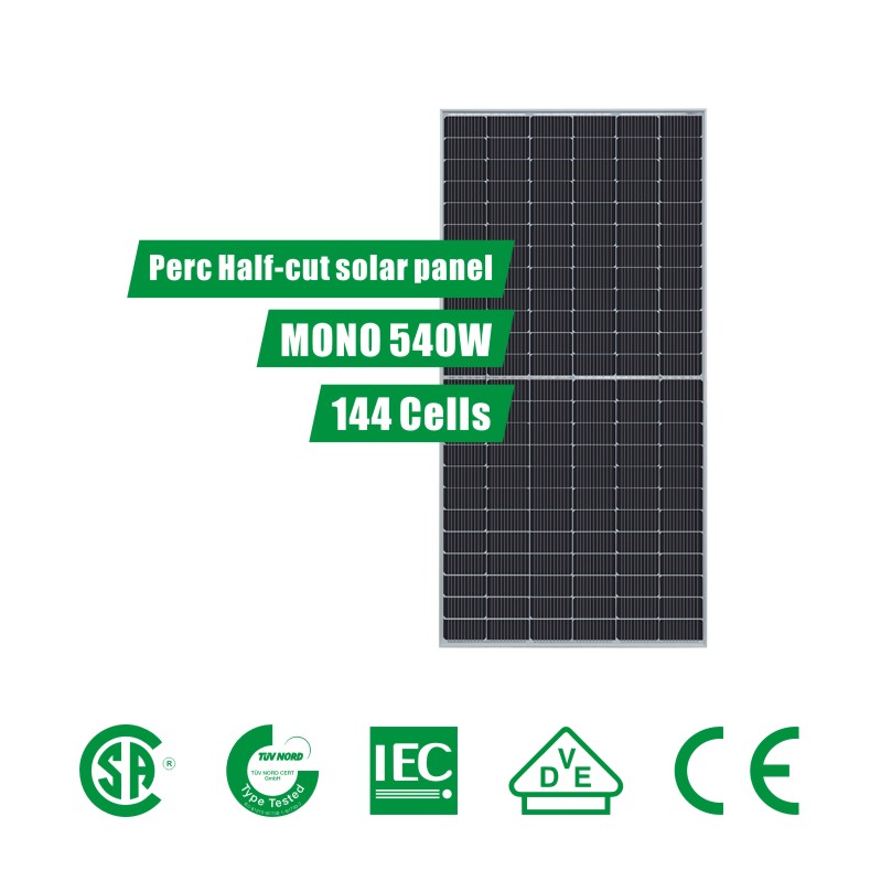 Modulo solare mono Perc Half-Cut da 540 W (182)
