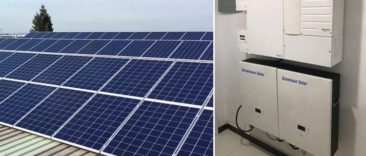 Sistema di batterie powerwall da 20kw