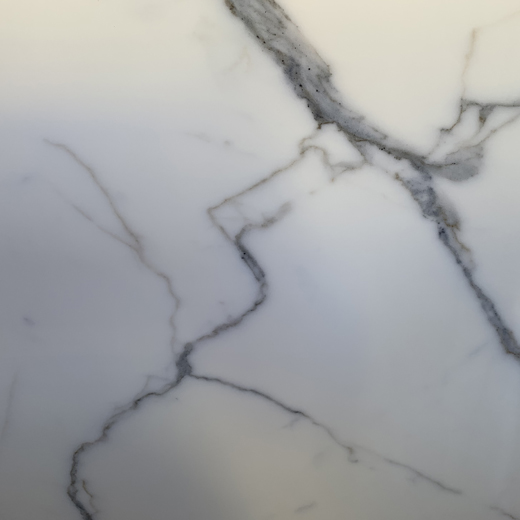 Lastra bianca di Calacatta della pietra di vetro cristallizzata nano artificiale della Cina
