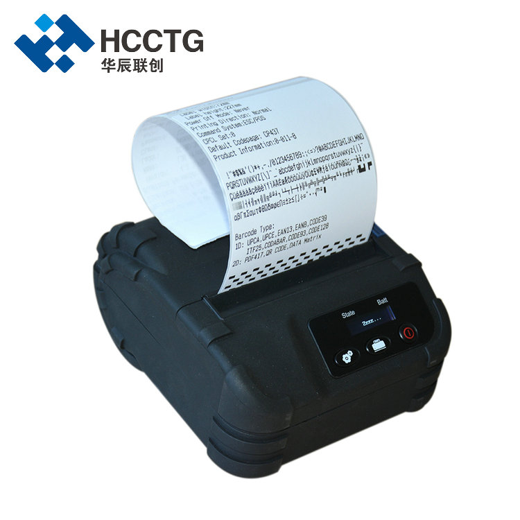 80mm ESC/POS USB Bluetooth Mobile 2D Stampante di codici a barre HCC-L36
