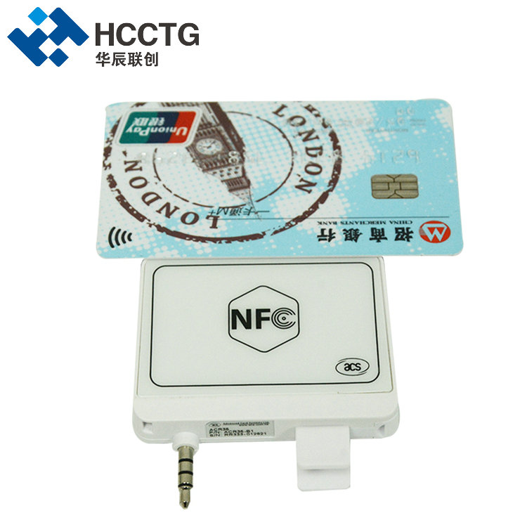 Lettore di schede mobili NFC con interfaccia jack audio da 3,5 mm ACR35-B1
