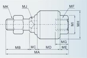 Giunto flottante ISO-UJ20