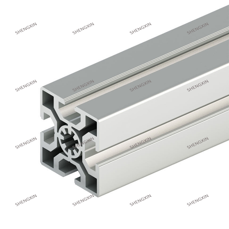 Profili a T in alluminio personalizzati per espositore SX-8-5050
