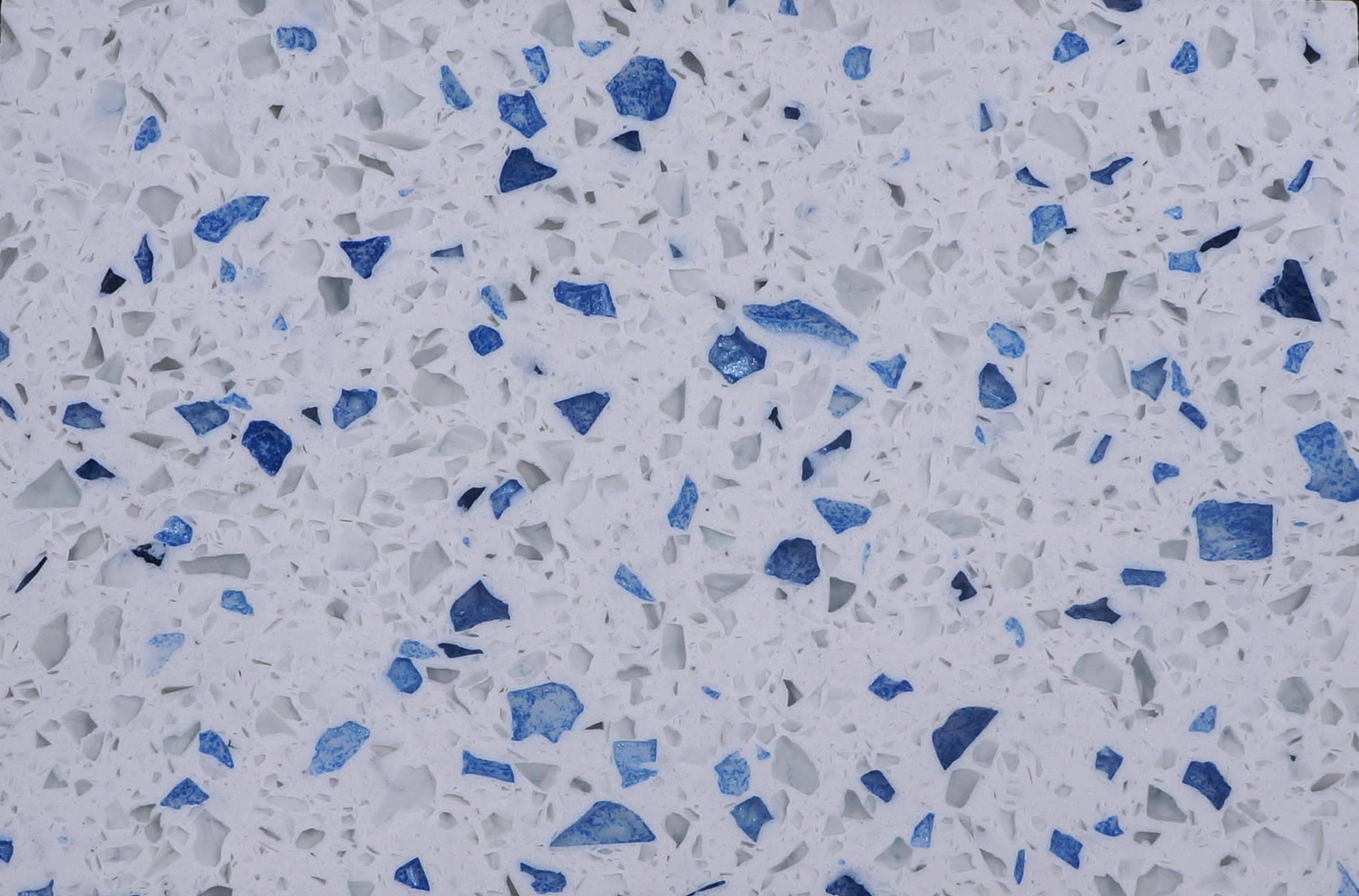 RSC 107 Pietra di quarzo diamante blu
