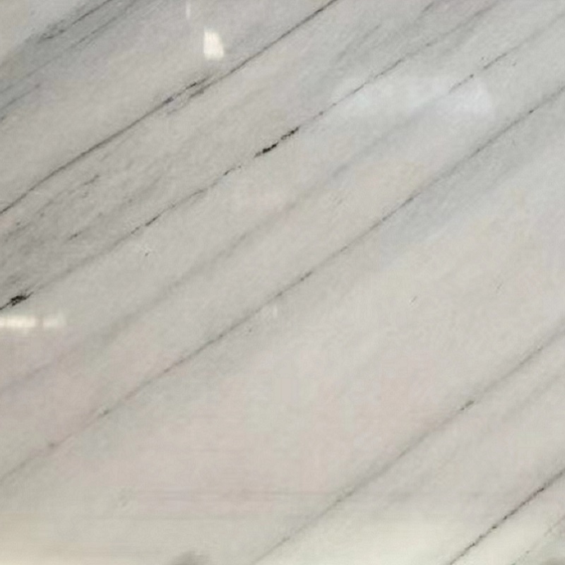 Lastra di marmo bianco Colombia lucidato Bookmatch
