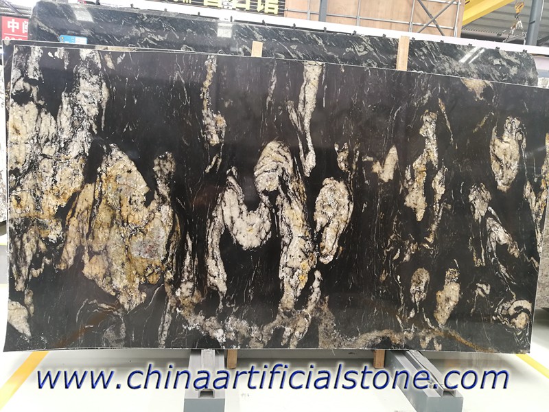 Lastre di granito nero titanio Brasile Matrix
