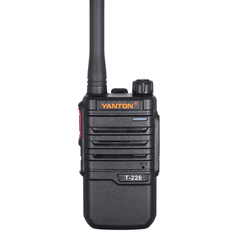 Walkie-talkie con radio portatile analogica UHF a lungo raggio
