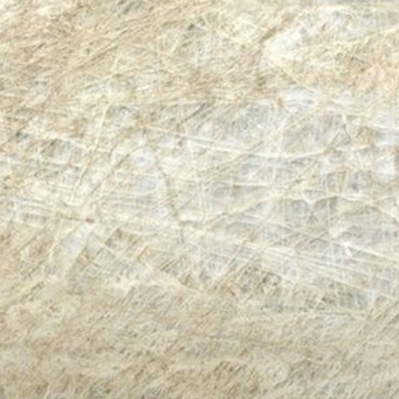 Marmo Brasile Bianco-Beige Cristallo Quarzite Lastra
