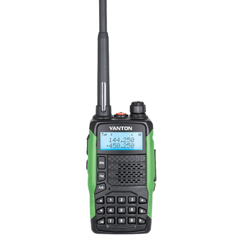 Walkie Talkie Dual Band VHF UHF Stazione radio CB portatile
