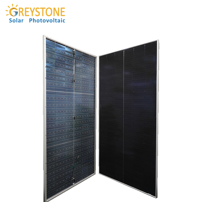 Greystone Pannello solare a scandole da 645 W con doppio vetro ad alta potenza
