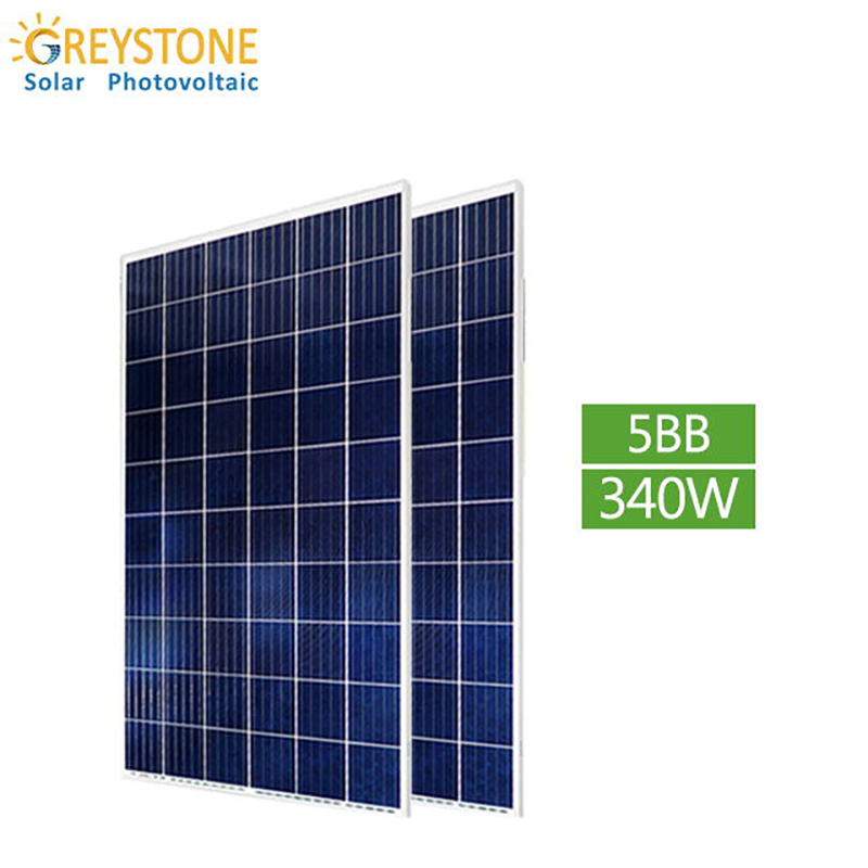 Pannello solare monocristallino Greystone da 158 mm
