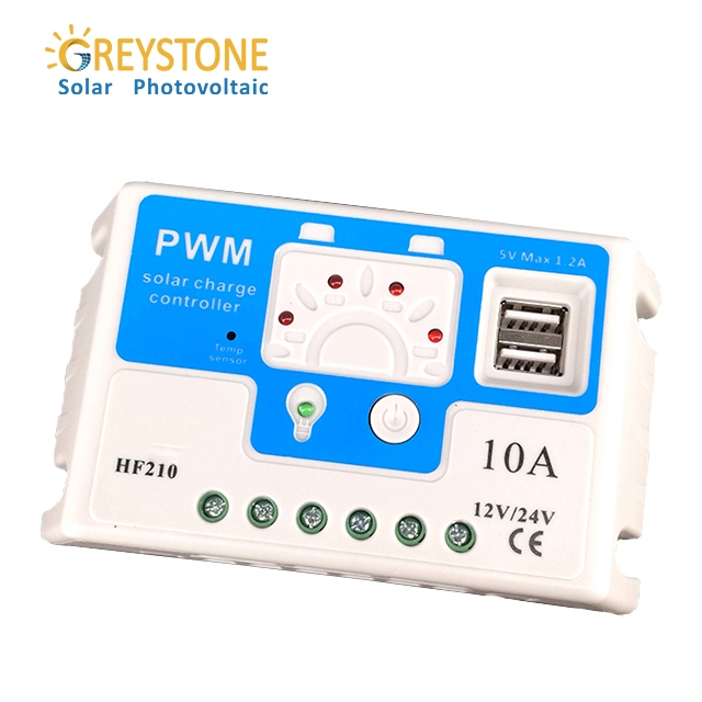 Greystone modalità di controllo del carico multiple Regolatore solare PWM
