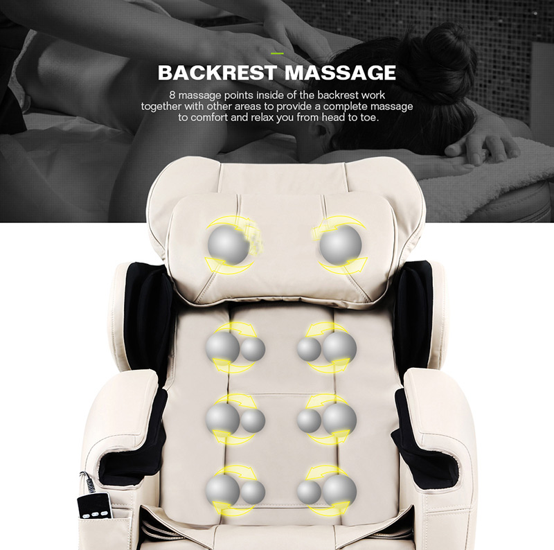 Poltrone per massaggio alla schiena per impastare la poltrona da massaggio