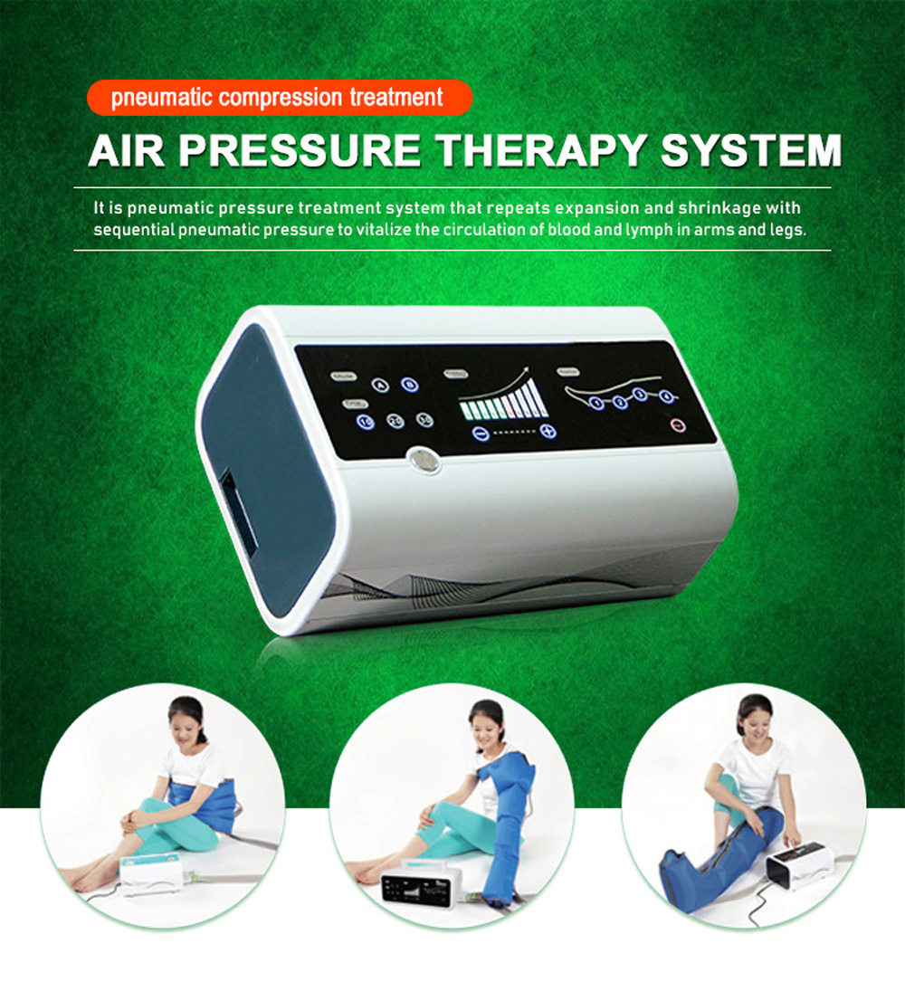 massaggiatore a compressione d'aria per gambe a pressione d'aria