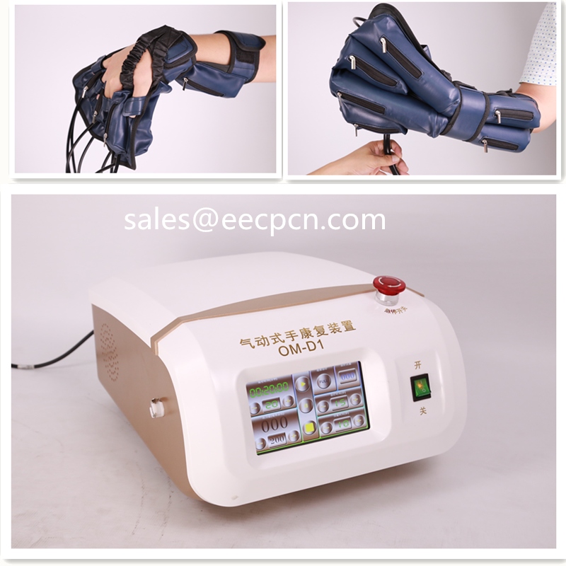 Apparecchiatura terapeutica automatica per la riabilitazione della mano per dita paralizzate alla mano spastica