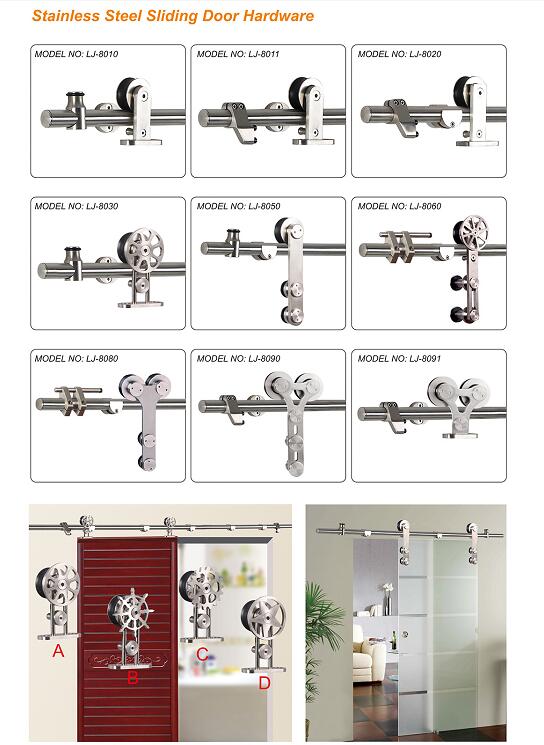 stainless steel sliding door hardware